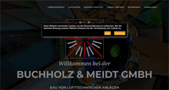 Desktop Screenshot of buchholz-meidt.de